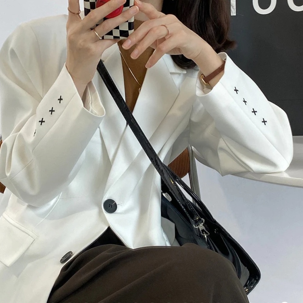 NWT Korean oversized blazer